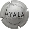 Ayala - n°0037a - Brut Nature, verso gris métallisé : Photo Recto