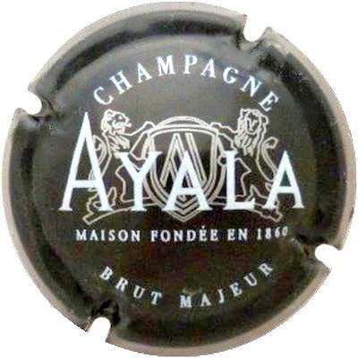 Ayala - n°0037 - Brut majeur, verso noir