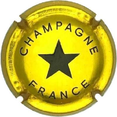 Autres & non classés - capsule champagne fond blanc avec blason, écriture  noire